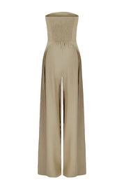 Strapless jumpsuit met elegante uitstraling voor vrouwen