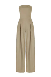 Strapless jumpsuit met elegante uitstraling voor vrouwen