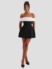 Mini Jurk met grote strik voor vrouwen