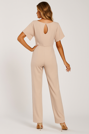 Jumpsuit met strikdetail voor elke gelegenheid voor vrouwen