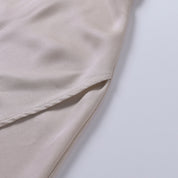 Maxi jurk met luxe V-hals voor vrouwen