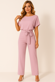 Jumpsuit met strikdetail voor elke gelegenheid voor vrouwen