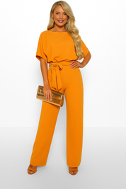 Jumpsuit met strikdetail voor elke gelegenheid voor vrouwen