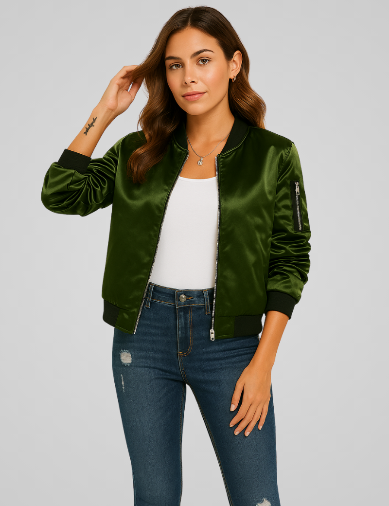 Meike_Stijlvol_Bomberjack_Voor_Dames_Groen_1.png