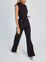 Jumpsuit zonder mouwen met elegante pasvorm voor vrouwen
