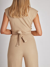 Jumpsuit zonder mouwen met elegante pasvorm voor vrouwen